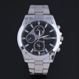 Ceas Quartz M&H Silver 